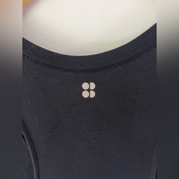 Sweaty Betty Black Racerback Tank Jogger Scoopneck Jumpsuit Size Small - Picture 5 of 8